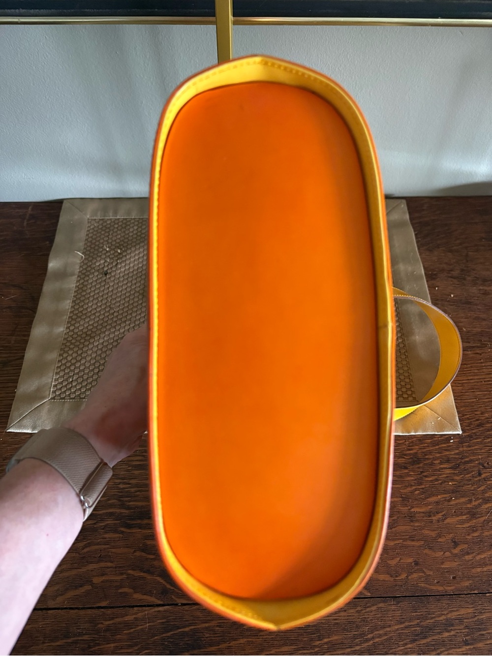 Salvatore Ferragamo Vintage Gradient Gancini Ombre Leather Shoulder Bag Y2K - Picture 5 of 9